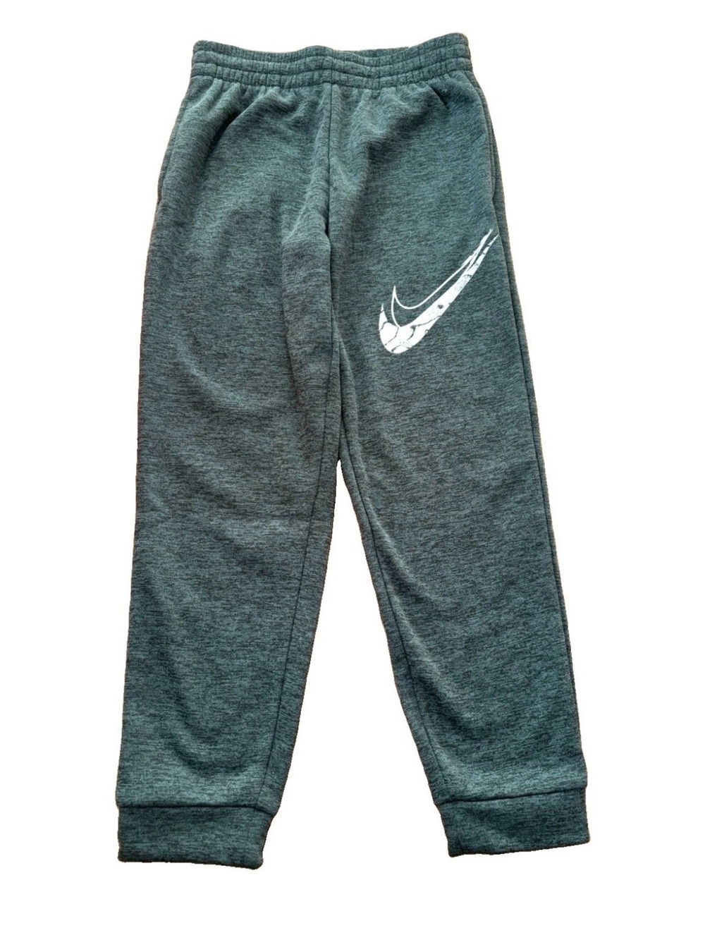 Nike Boys Standard Fit Joggers - Green Heather - Large